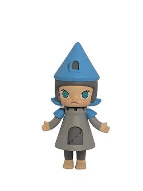 POP MART x KENNYSWORK Molly Chess Series Figures - Rook (Blue)